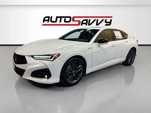 Platinum White Pearl 2025 Acura TLX A-Spec