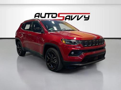 Red Hot Pearlcoat 2026 Jeep Compass Latitude