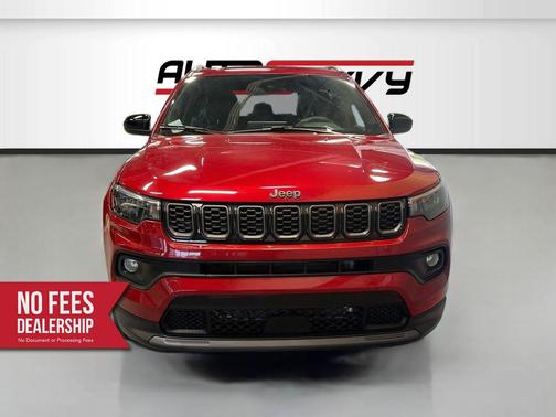 Red Hot Pearlcoat 2026 Jeep Compass Latitude
