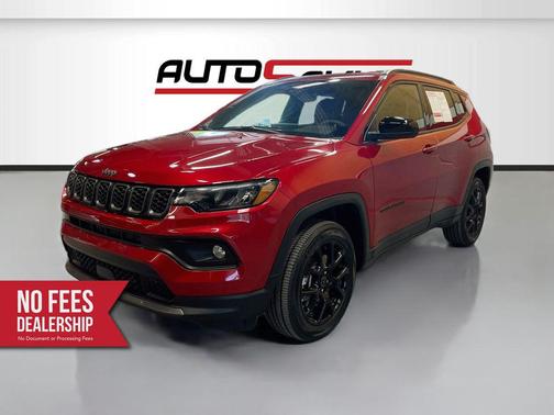 Red Hot Pearlcoat 2026 Jeep Compass Latitude