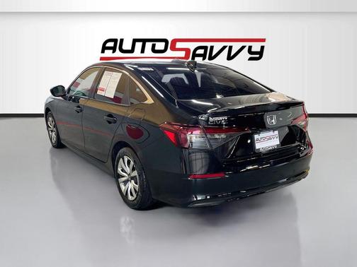 Black 2025 Honda Civic LX