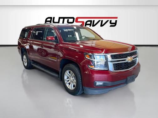 Siren Red Tintcoat 2017 Chevrolet Suburban LT