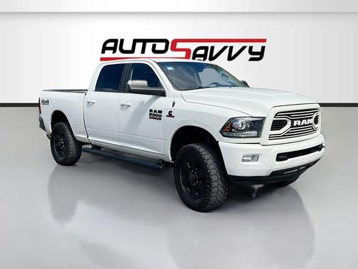 Pearl White 2018 RAM 2500 Laramie