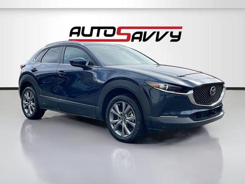 Deep Crystal Blue Mica 2024 Mazda CX-30 2.5 S Preferred Package