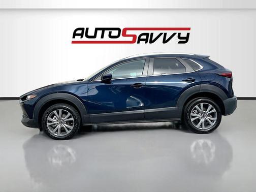 Deep Crystal Blue Mica 2024 Mazda CX-30 2.5 S Preferred Package