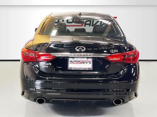 Black Obsidian 2021 INFINITI Q50 3.0t LUXE