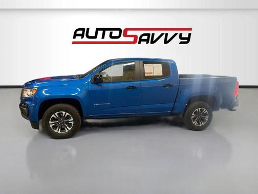 Bright Blue Metallic 2022 Chevrolet Colorado Z71