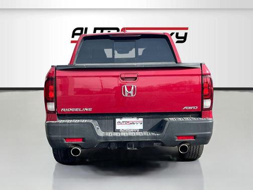Red Metallic 2023 Honda Ridgeline RTL