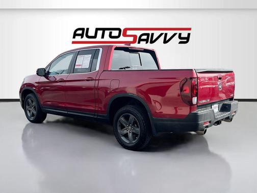 Red Metallic 2023 Honda Ridgeline RTL
