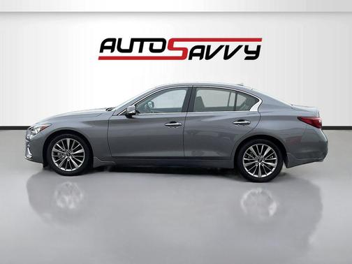 Graphite Shadow 2024 INFINITI Q50 3.0t LUXE