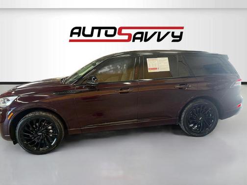 Red Metallic 2023 Lincoln Aviator Black Label AWD