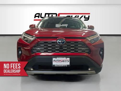 Red Metallic 2024 Toyota RAV4 Hybrid Limited