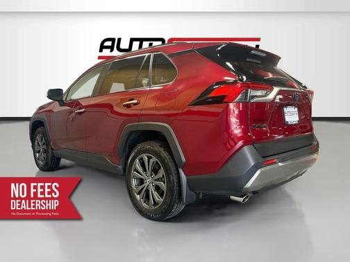 Red Metallic 2024 Toyota RAV4 Hybrid Limited