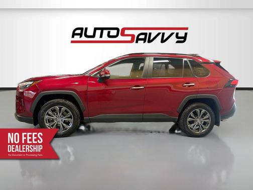 Red Metallic 2024 Toyota RAV4 Hybrid Limited