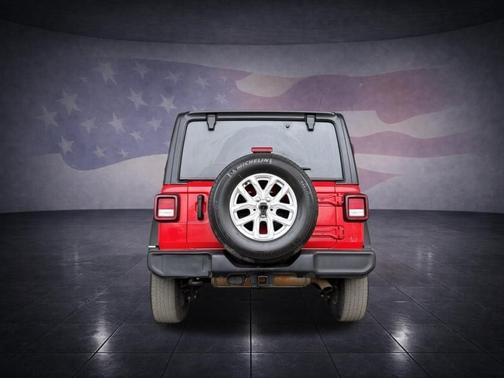 Firecracker Red 2023 Jeep Wrangler Sport