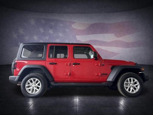 Firecracker Red 2023 Jeep Wrangler Sport