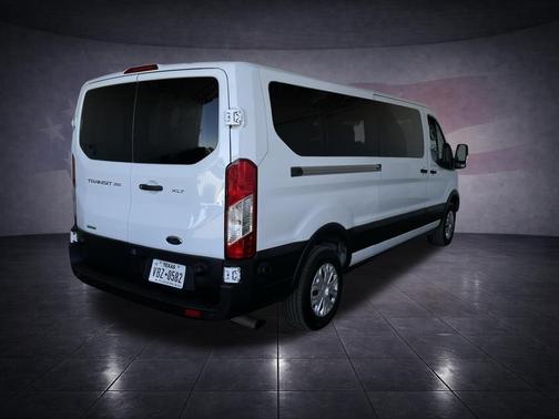 Oxford White 2024 Ford Transit-350 XLT