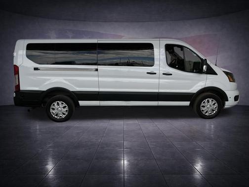 Oxford White 2024 Ford Transit-350 XLT