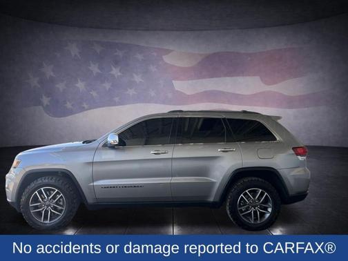 Silver 2021 Jeep Grand Cherokee Limited