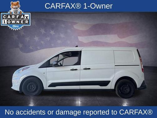 Frozen White 2021 Ford Transit Connect XLT