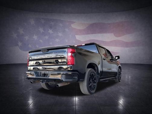 Black 2022 Chevrolet Silverado 1500 Custom