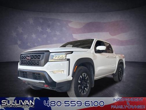 Glacier White 2022 Nissan Frontier PRO-X