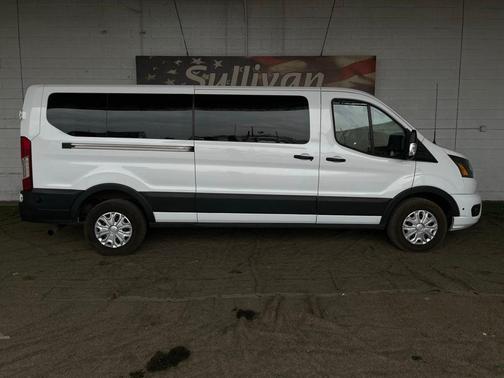 Oxford White 2024 Ford Transit-350 XLT
