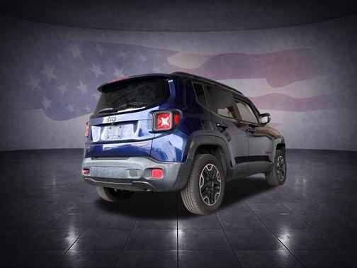Jetset Blue 2016 Jeep Renegade Trailhawk