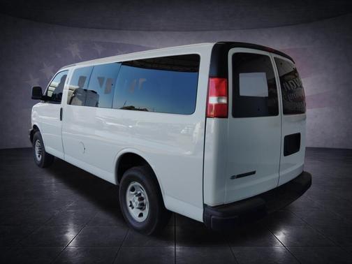 Summit White 2023 Chevrolet Express 3500 LS