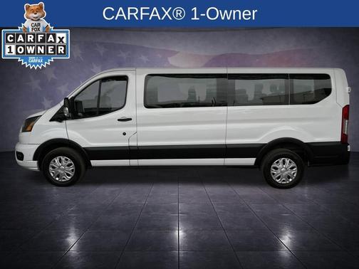 Oxford White 2023 Ford Transit-350 XLT