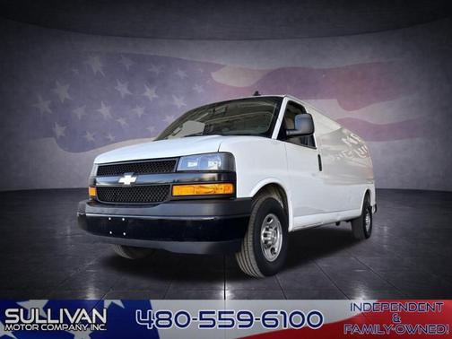 Summit White 2021 Chevrolet Express 2500 Work Van