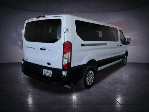Oxford White 2023 Ford Transit-350 XLT