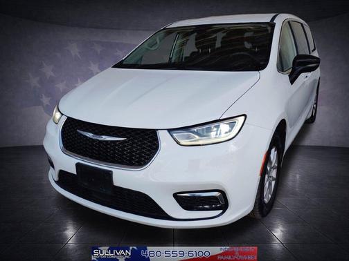 Bright White 2024 Chrysler Pacifica Touring-L