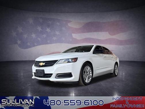 Summit White 2015 Chevrolet Impala 1LS