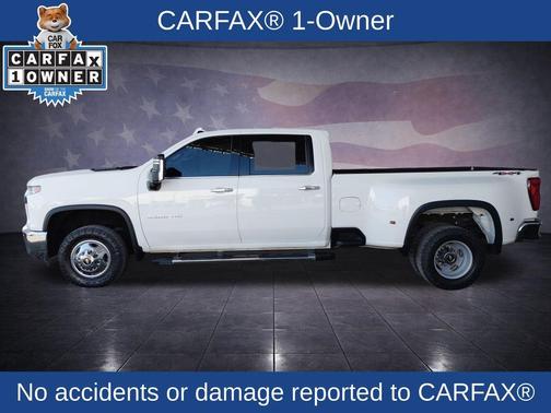 Summit White 2021 Chevrolet Silverado 3500 LTZ