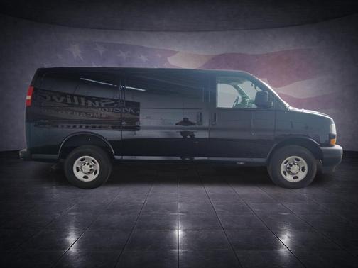 Black 2021 Chevrolet Express 2500 Work Van