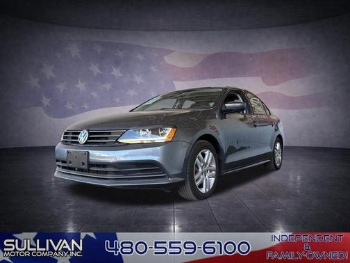 Platinum Gray Metallic 2018 Volkswagen Jetta 1.4T S