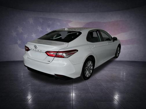 Super White 2020 Toyota Camry LE