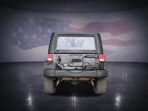 Black 2015 Jeep Wrangler Sport
