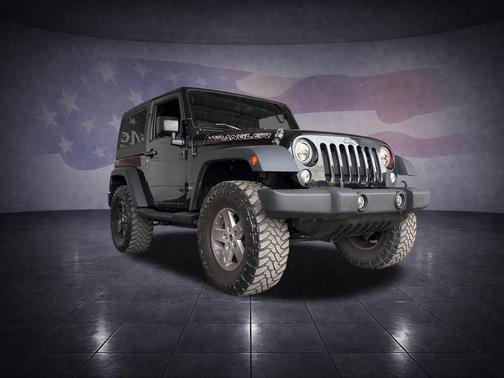 Black 2015 Jeep Wrangler Sport