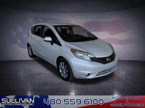 Aspen White Pearl 2014 Nissan Versa Note SV