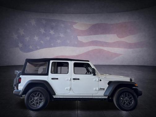 Bright White 2024 Jeep Wrangler Sport