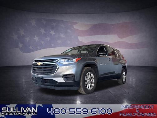 Satin Steel 2019 Chevrolet Traverse LS