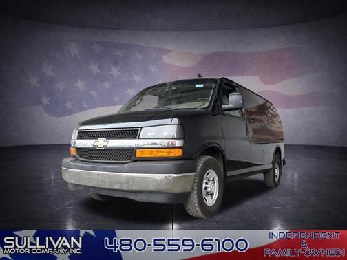 Black 2018 Chevrolet Express 2500 Work Van