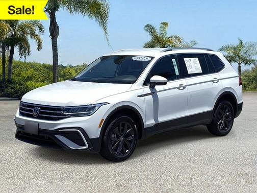 Pure White 2024 Volkswagen Tiguan 2.0T SE 4MOTION