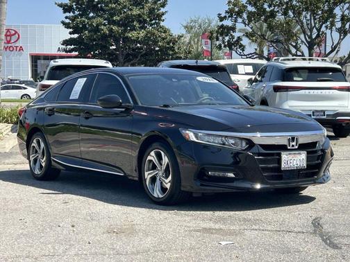 Crystal Black Pearl 2018 Honda Accord EX
