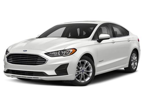 Oxford White 2019 Ford Fusion Hybrid SE