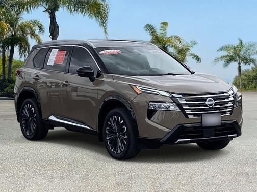 Super Black 2024 Nissan Rogue Platinum