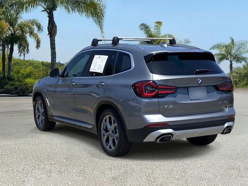 Skyscraper Gray Metallic 2023 BMW X3 xDrive30i