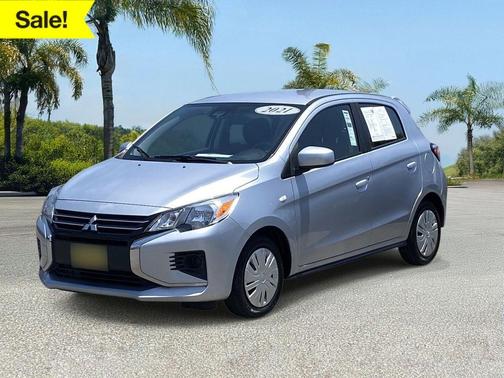 Starlight Silver 2021 Mitsubishi Mirage ES